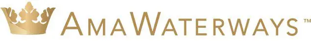 A gold colored logo for the brand, swann.