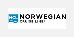 A logo of the norwegian cruise line.