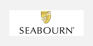 A logo of seabourn cruises