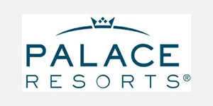 A logo of palace resort